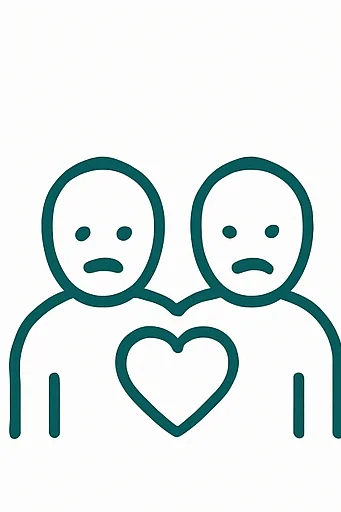 Ícone de relacionamentos